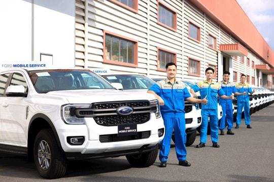 Ford Việt Nam tích cực triển khai dịch vụ lưu động 4 giờ hoặc miễn phí tại Hà Nội