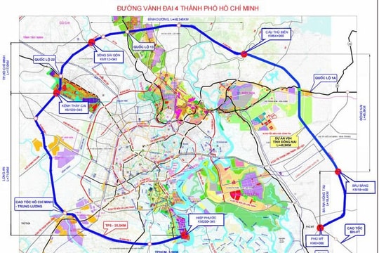 TP.HCM trình báo cáo nghiên cứu tiền khả thi dự án Vành đai 4