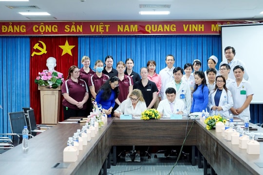 Bệnh viện An Bình và Trường đại học Sức khỏe tổng hợp từ Úc ký kết ghi nhớ hợp tác