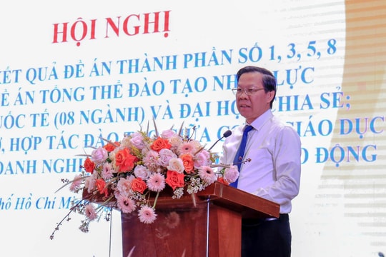 Chủ tịch Phan Văn Mãi cam kết phát triển nguồn nhân lực cao