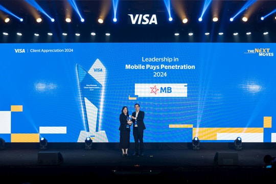 Ngân hàng TMCP Quân đội “bội thu” giải thưởng danh giá từ Visa và NAPAS