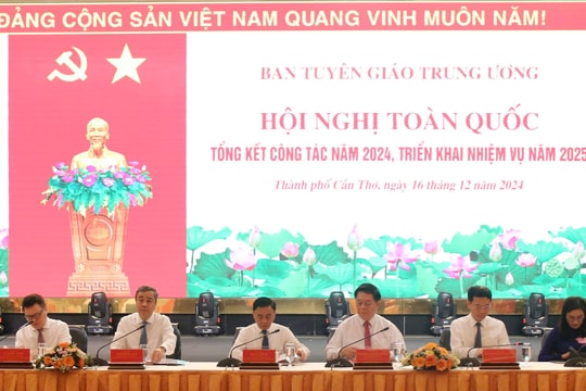 Ban tuyên giáo Trung ương tổng kết công tác năm 2024, triển khai nhiệm vụ năm 2025