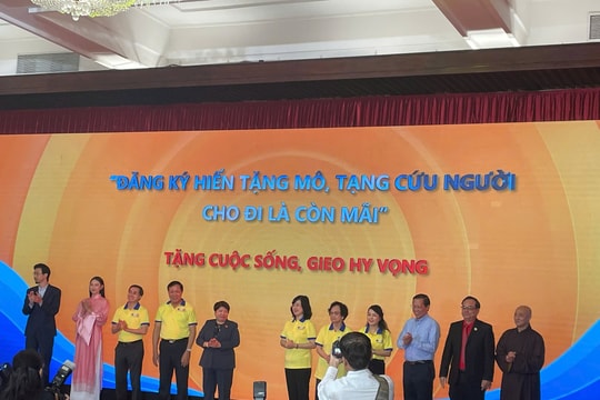 TP.HCM phát động đăng ký hiến mô, tạng cứu người