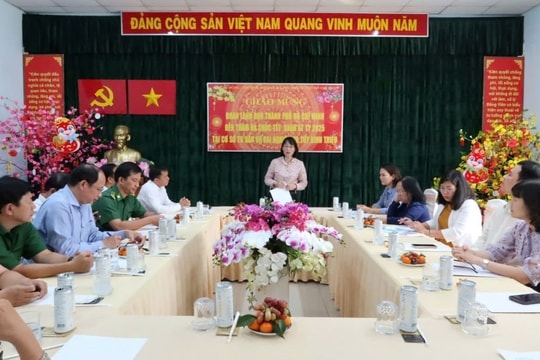 Lãnh đạo Thành phố thăm, chúc Tết tại các cơ sở cai nghiện ma túy