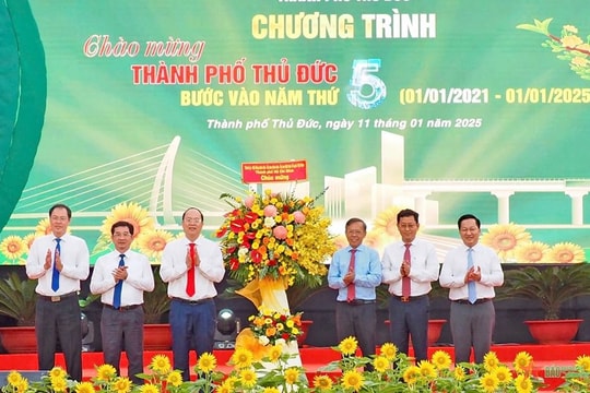 Bước vào năm thứ 5, TP. Thủ Đức khánh thành Công viên Sáng tạo