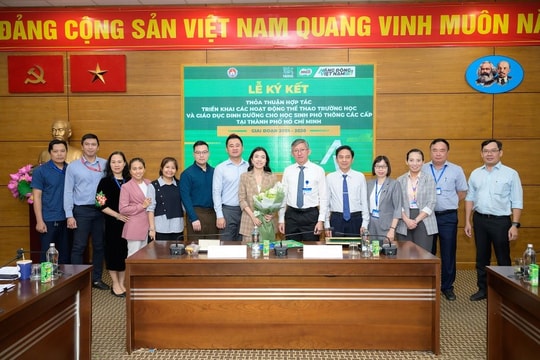 Nestlé Việt Nam và Sở GD&ĐT TP.HCM ký kết Thỏa thuận hợp tác chiến lược giai đoạn 2025 – 2030