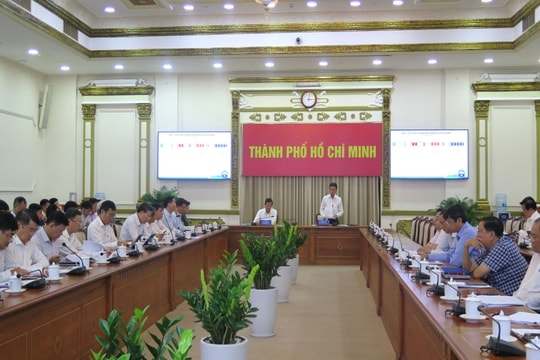 TP.HCM phấn đấu giải ngân đầu tư công năm 2024 đạt 81%, năm 2025 đạt 95%