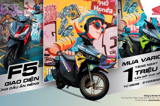 Honda tung ưu đãi cho khách mua xe Vario 125/160