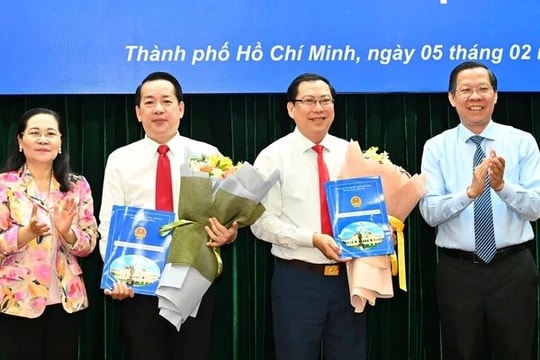 TP.HCM trao quyết định chuẩn y chức danh Chủ tịch HĐND và Phó Chủ tịch UBND TP Thủ Đức