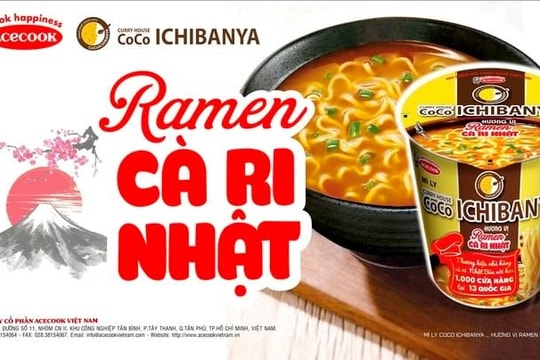 Ra mắt sản phẩm mì ly Curry House Coco Ichibanya - Ramen cà ri Nhật