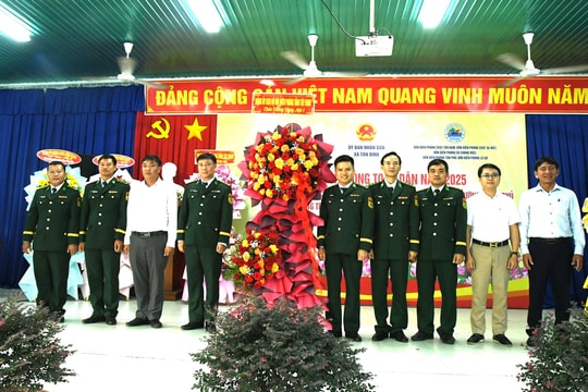 Ngày hội Biên phòng toàn dân trên biên giới Tân Biên