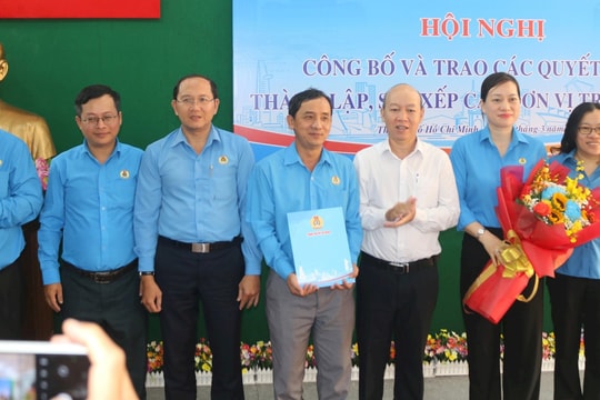 Liên đoàn Lao động TP.HCM giải thể loạt công đoàn cấp trên