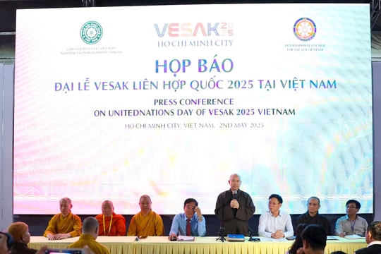Đại lễ Vesak 2025: Xá lợi Đức Phật được tôn trí tại chùa Thanh Tâm