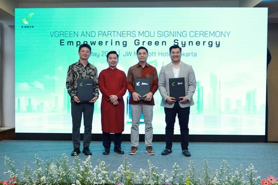 V-GREEN ký MOU với 4 đối tác để triển khai 63.000 cổng sạc VinFast tại Indonesia, dự kiến tổng đầu tư 300 triệu USD