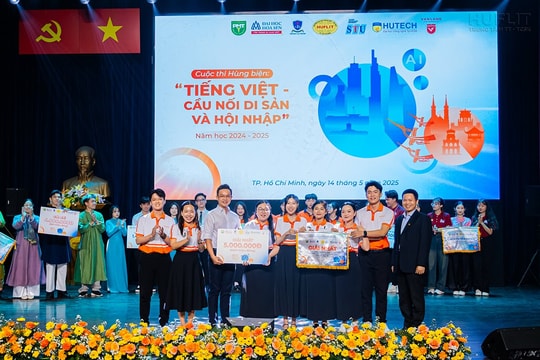 Lan tỏa giá trị tiếng Việt trong sinh viên