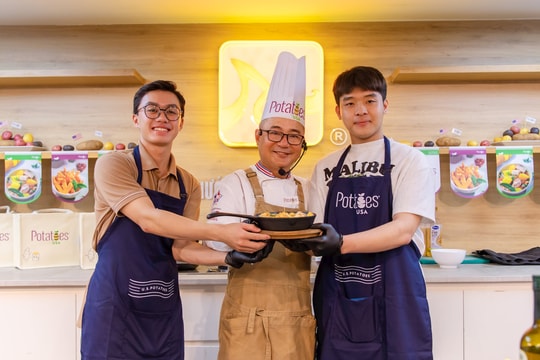"Món ngon với khoai tây Mỹ" cùng siêu đầu bếp Lê Xuân Tâm