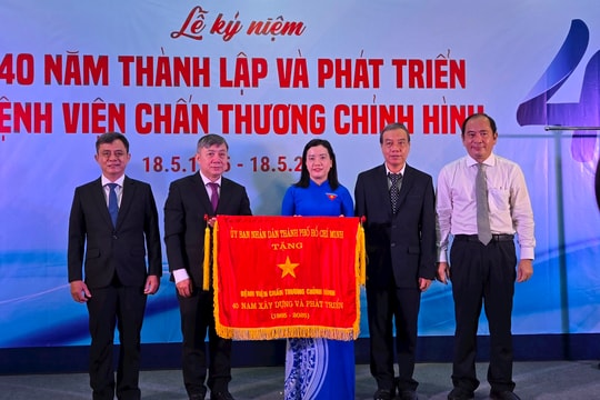 Bệnh viện Chấn thương chỉnh hình TP.HCM kỷ niệm 40 năm thành lập và phát triển
