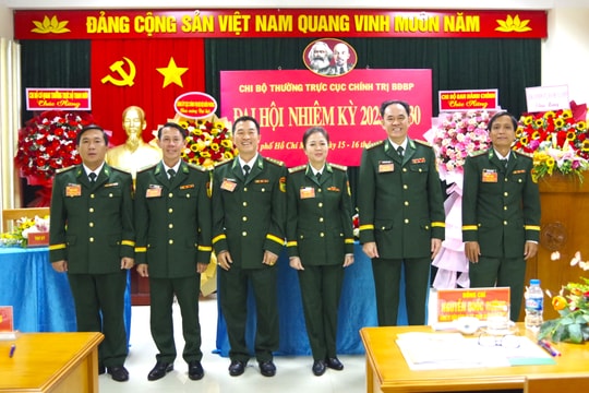 Chi bộ Thường trực Cục Chính trị BĐBP hoàn thành tốt nhiệm vụ công tác Đảng, công tác chính trị cấp trên giao
