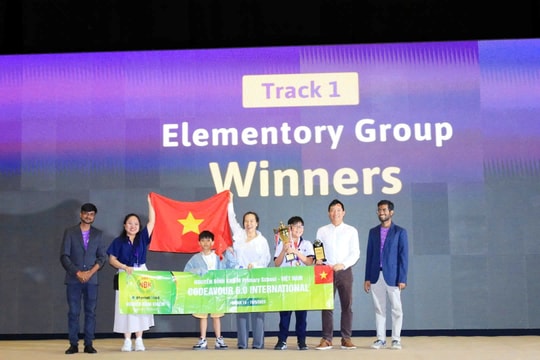 Học sinh Việt Nam đoạt giải nhất cuộc thi lập trình quốc tế Codeavour 6.0
