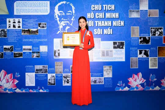 Hoa hậu Nguyễn Thanh Hà được tuyên dương Thanh niên tiên tiến làm theo lời Bác lần VIII - 2025