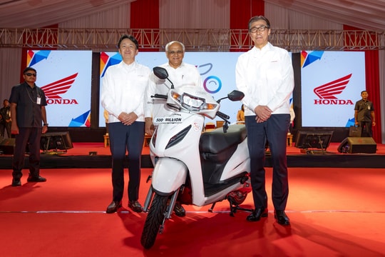 Honda đạt mốc sản xuất 500 triệu chiếc xe máy trên toàn cầu