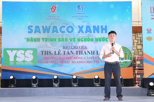 SAWACO góp phần gìn giữ nguồn sống mát lành cho thế hệ tương lai