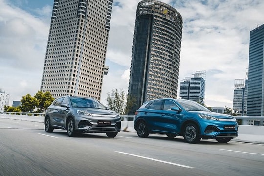 BYD hợp tác Grab thúc đẩy chuyển đổi xanh từ việc sử dụng xe điện tại Việt Nam