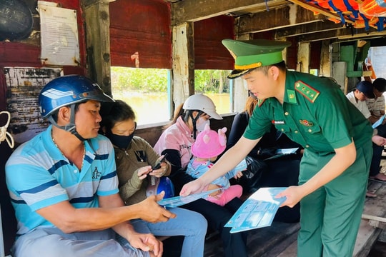 BĐBP TP.HCM tuyên truyền pháp luật cho nhân dân