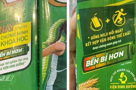 Sản phẩm sữa lúa mạch Nestlé Milo đảm bảo các chỉ tiêu an toàn