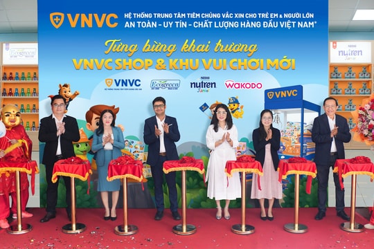 VNVC ra mắt VNVC Shop chuyên sản phẩm chăm sóc sức khỏe, dinh dưỡng