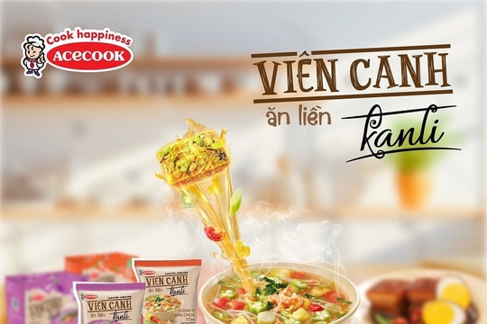 Acecook Việt Nam ra mắt bộ đôi: Viên Canh Kanli & Gia Vị Chiên Cơm Rang Rang