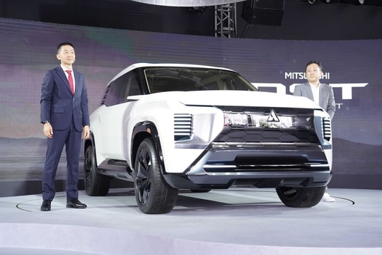 Mitsubishi giới thiệu bản DST Concept: Mẫu C-SUV 7 chỗ cho gia đình