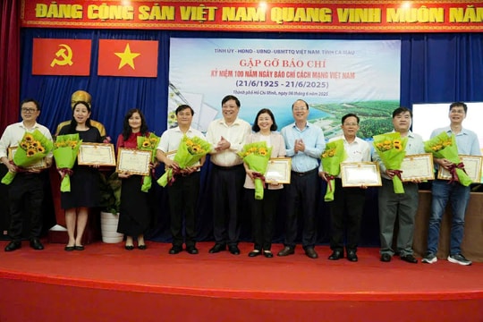 Tỉnh Cà Mau tổ chức họp mặt các cơ quan báo chí tại TP.HCM