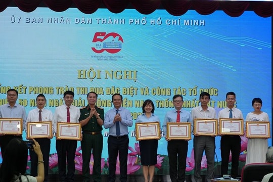 Tổng kết phong trào thi đua đặc biệt và công tác tổ chức Lễ kỷ niệm 50 năm Ngày Giải phóng miền Nam , thống nhất đất nước