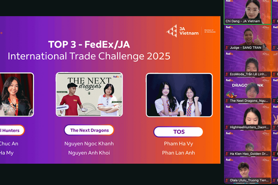 FedEx ươm mầm các doanh nhân toàn cầu tương lai qua Cuộc thi Thử thách Thương mại Quốc tế