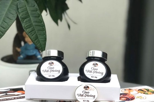 Bộ Y tế cảnh báo sản phẩm Cao Việt Hoàng quảng cáo như 'thuốc chữa bệnh'