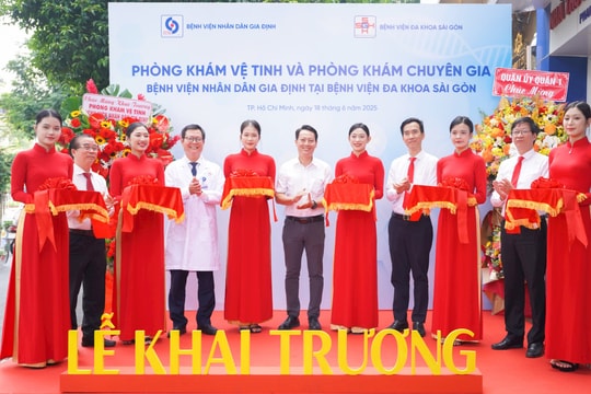 Bệnh viện Nhân dân Gia Định khai trương Phòng khám vệ tinh tại Bệnh viện Đa khoa Sài Gòn