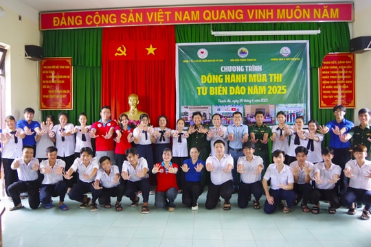 BĐBP TP.HCM - Đồng hành mùa thi từ biển đảo