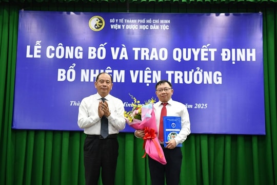 Viện Y dược học dân tộc TP.HCM có giám đốc mới