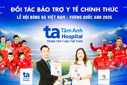 Bệnh viện ĐK Tâm Anh bảo trợ y tế sự kiện “huyền thoại Manchester Reds” đến Việt Nam