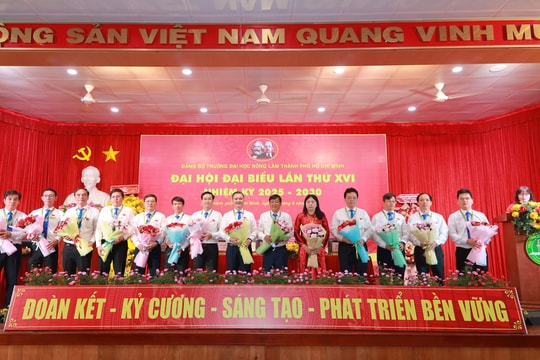 Đại hội Đảng bộ Trường Đại học Nông Lâm TP.HCM lần thứ XVI: Hướng đến nền nông nghiệp thông minh, bền vững