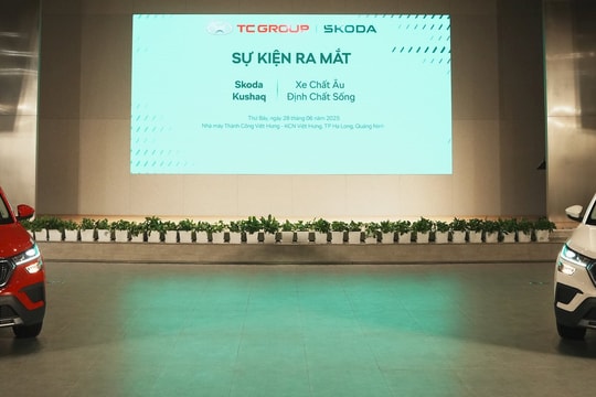 Skoda Việt Nam chính thức ra mắt mẫu xe Kushaq, giá từ 599 triệu đồng