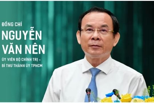 Chỉ định đồng chí Nguyễn Văn Nên giữ chức Bí thư Thành ủy TP.HCM mới