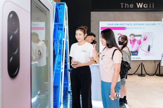 Samsung ra mắt Galaxy A56 5G màu Hồng mới, với chuỗi sự kiện hoành tráng cùng HIEUTHUHAI