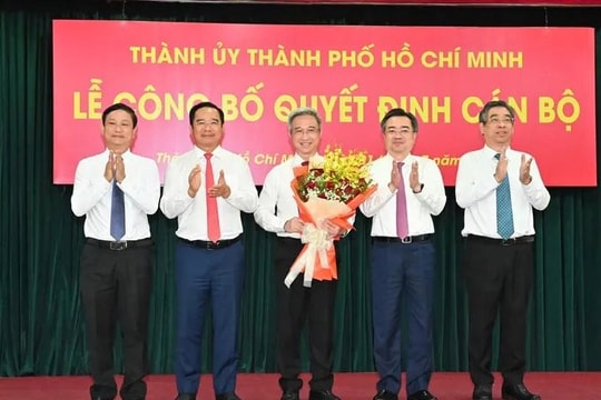Chuẩn y đồng chí Đặng Minh Thông giữ chức Phó Bí thư Thành ủy TP.HCM