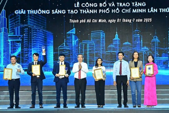 Checkee được vinh danh tại Giải thưởng Sáng tạo TP.HCM 2025