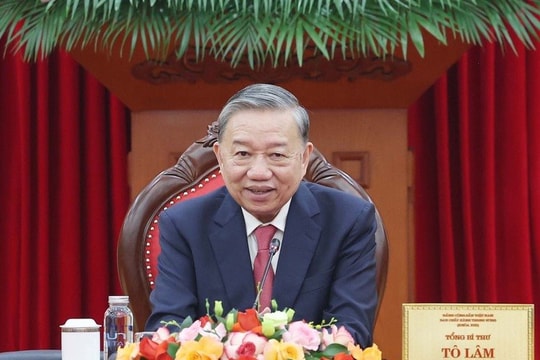 Tổng Bí thư Tô Lâm và Tổng thống Hoa Kỳ Donald Trump điện đàm