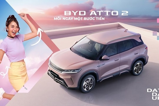 BYD Việt Nam ra mắt ATTO 2 – SUV thuần điện tại sự kiện BYD Techshow 2025
