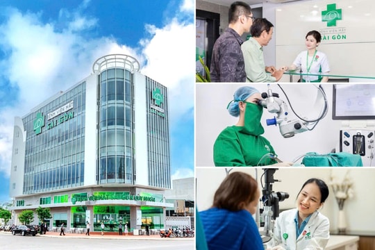 Nhận diện thương hiệu chính thống Hệ thống Bệnh viện Mắt Sài Gòn