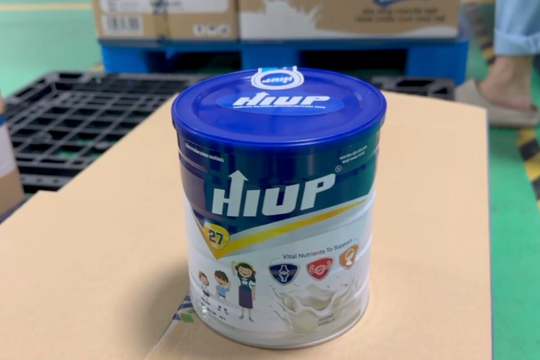 Đưa vụ sữa giả HIUP vào diện Ban Chỉ đạo Trung ương theo dõi